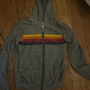 Aviator Nation Kid's 5 Stripe Hoodie